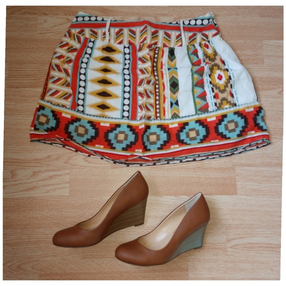 Blue Asphalt Dresses & Skirts - $6 w bundle - Colorful Skirt